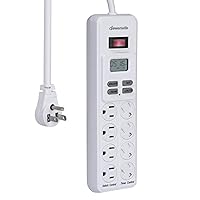 Algopix Similar Product 9 - DEWENWILS 8Outlet Power Strip with