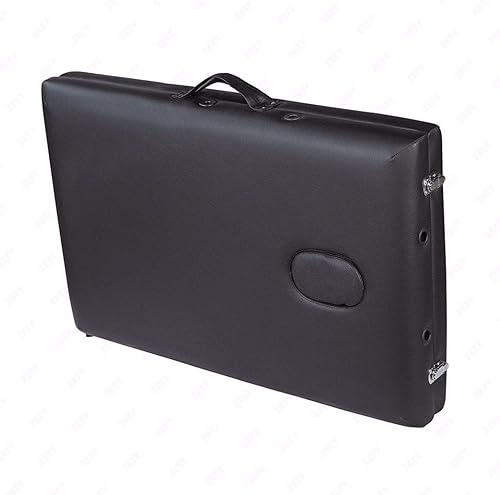Miniatura 8 de Mesa de masaje portátil negra de 2 pulgadas de 84 pulgadas con estuche de transporte gratuito para silla de cama spa mesa facial