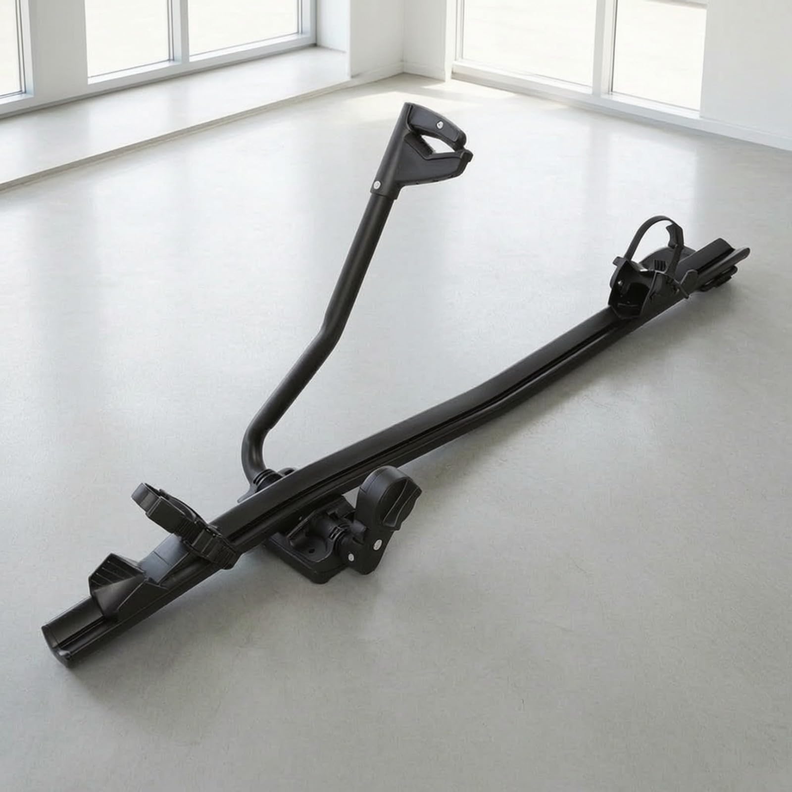 Porte-Vélo Toit Universel Réglable, Porte-Vélo Toit en Aluminium, Simple à Installer, pr déplacement, Voyageurs