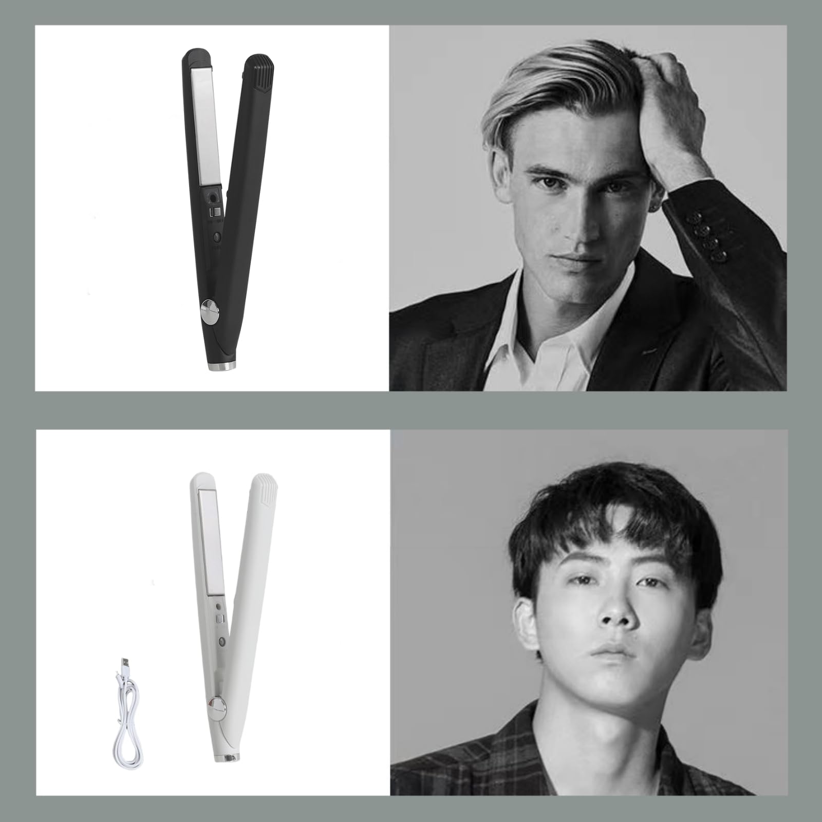 Amazon | KEKETOPET ヘアアイロン ストレート 前髪向け USBヘアー