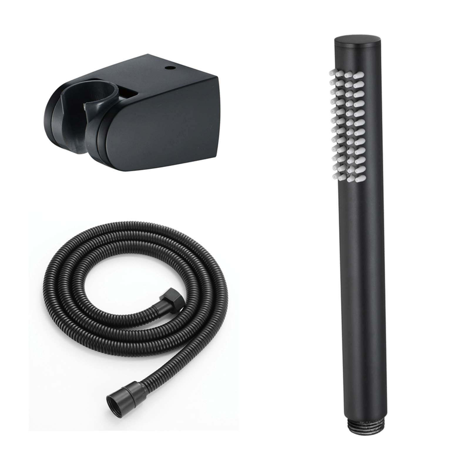 Pommeau de douche effet pluie avec flexible pour remplacer votre douchette entartrée