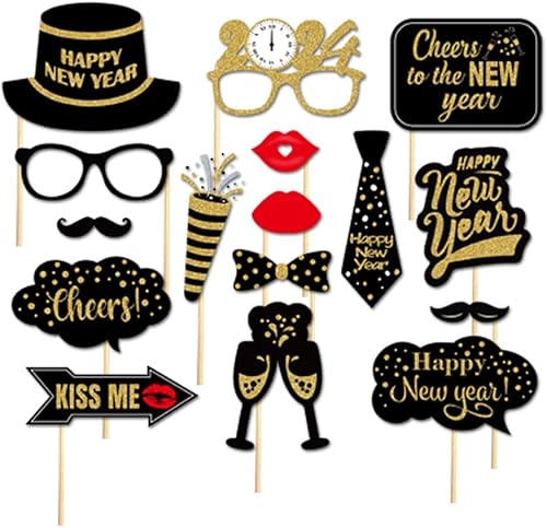 Miniatura 3 de Suministros de accesorios para cabina de fotos con marco de fotos (paquete de 17)