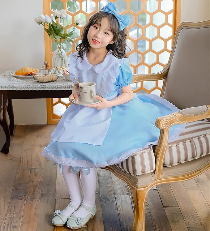 Amazon.co.jp: [GALSANG] メイド服 コスプレ ハロウィン アリス 衣装