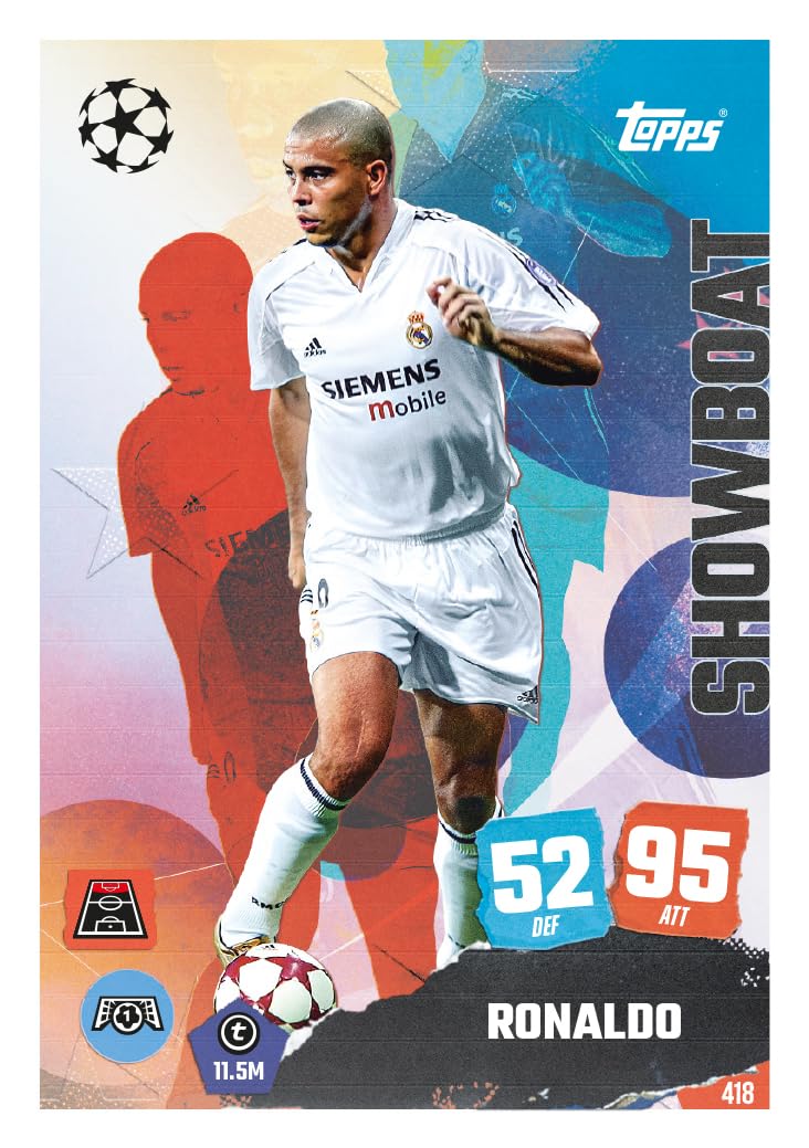 Topps UCC Match Attax 2025/26 - Random Mega Tin - Contains 45 Match Attax Cards Plus 3 Exclusive Gladiators LE Cards.