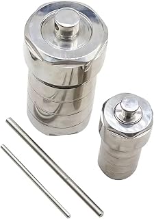 1pc High Pressure PTFE PPL Lined Hydrothermal Synthesis Autoclave Reactor 3MPa - for Laboratory Use(300mL PTFE Set)