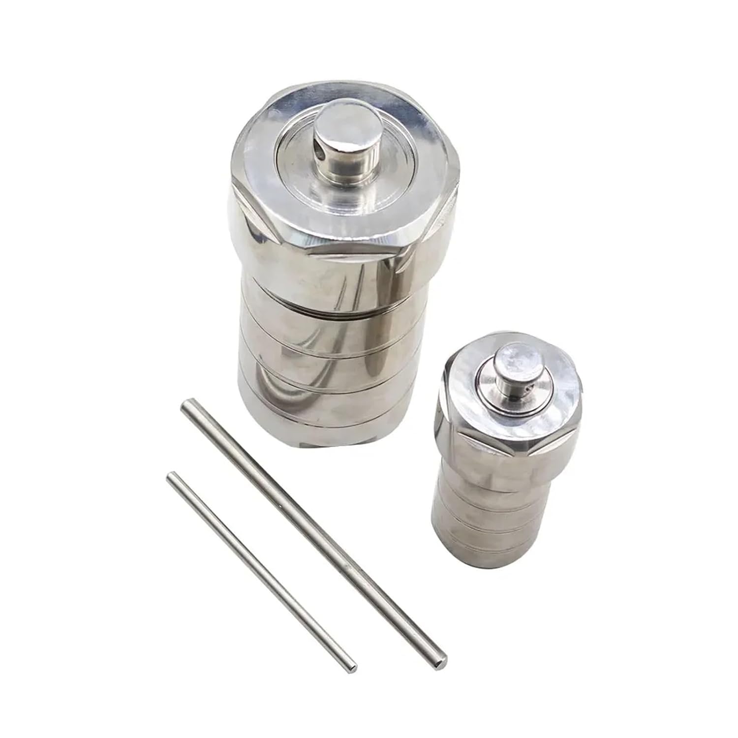 1pcs PTFE/PPL Lined Hydrothermal Autoclave Reactor - 3MPa High Pressure Distillation Tank for Lab Experiments(150mLppLcompLete Set)