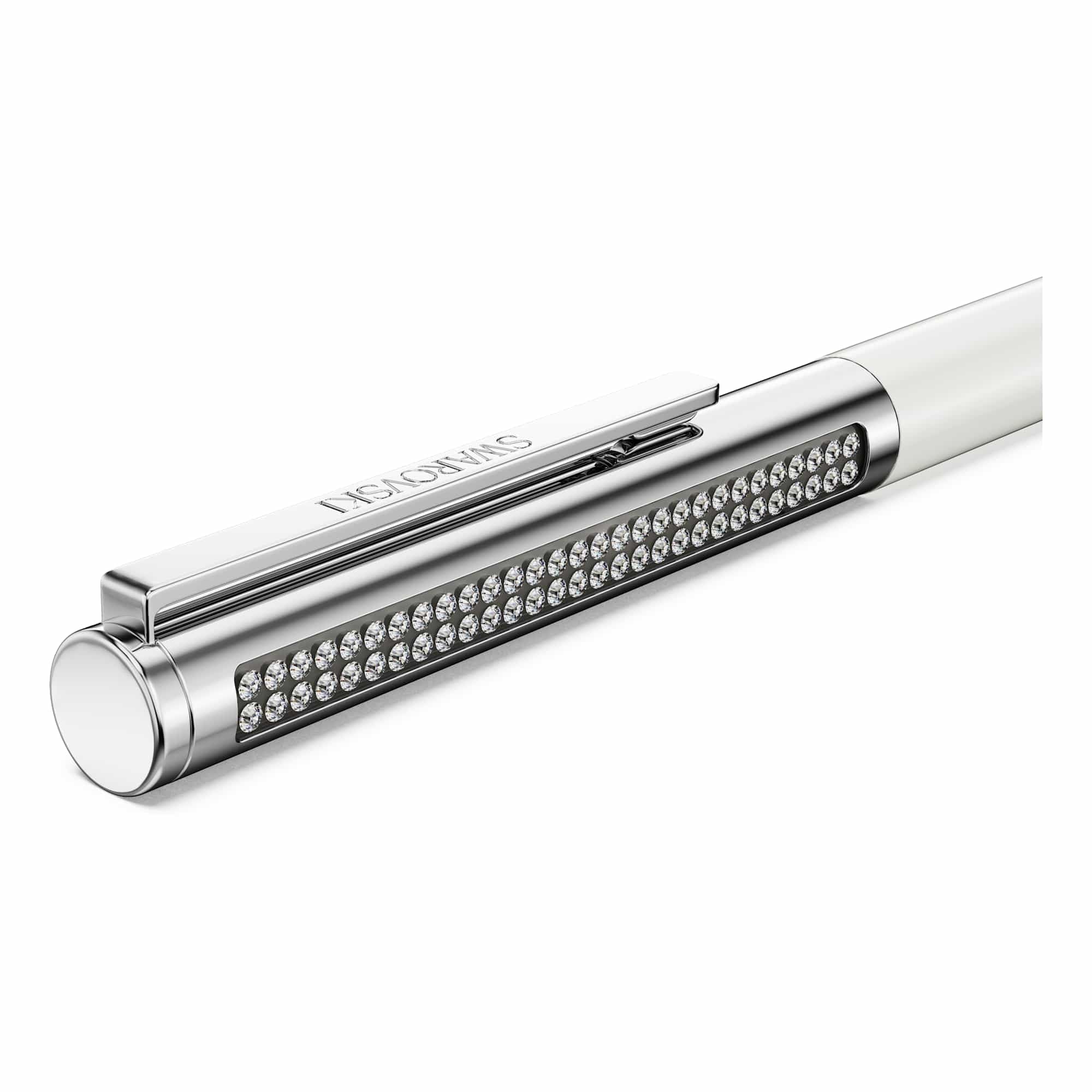 Swarovski Matrix Tennis ballpoint pen White Chrome plated — view 4