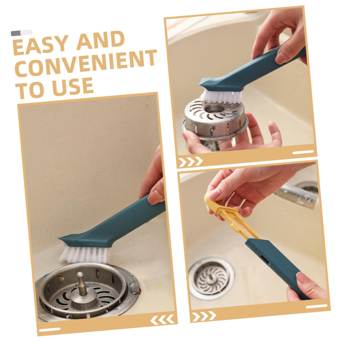Set di spazzole elettriche per la pulizia della cucina, con lavapavimenti ecologici, sapone liquido per piatti e detersivo per lavastoviglie, 3 pezzi