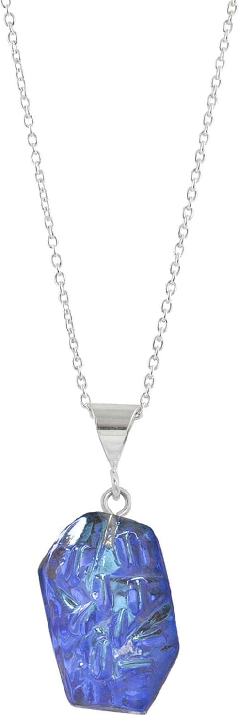 Rocky Pendant | Crystal Jewelry | Sterling Silver Jewelry | Crystal Pendant Necklace | Nature | Texture - Image 3