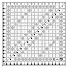 Creative Grids 18.5" X 18.5" Square Quilting Ruler