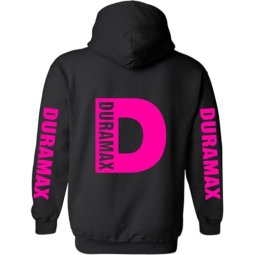 Gawxtee Duramax Hoodie Sweatshirt Front and Back Sweater Hoodie S-5XL