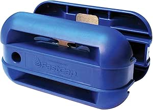 FastCap Q.TRIM Pneumatic Quad Trimmer with 30-Degree Carbon Steel Blade,Blue