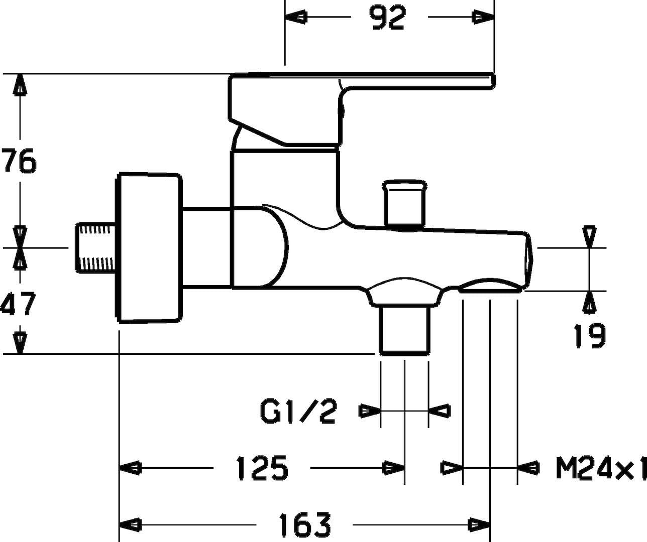 Hansa ronda, 03742173 Bath Tap