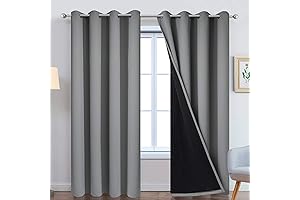 Yakamok Blackout Curtains: 100% Light-Blocking Sanctuary
