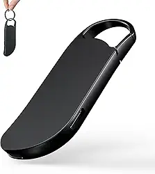 32Gb, Preto, Gravador de Voz, Leitor de MP3, Pen Drive USB, Mini Gravador de Voz, com Fones de Ouvido e Controle, Suporte para Reprodução de Música
