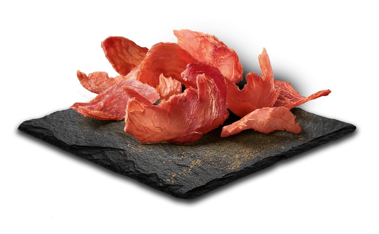 Jack Link’s Snack de Jambon - Pack de 12 (12 x 25 g) - Snack de viande riche en protéines à base de porc - High protein pour le sport - Viande séchée savoureuse fabriquée en Allemagne