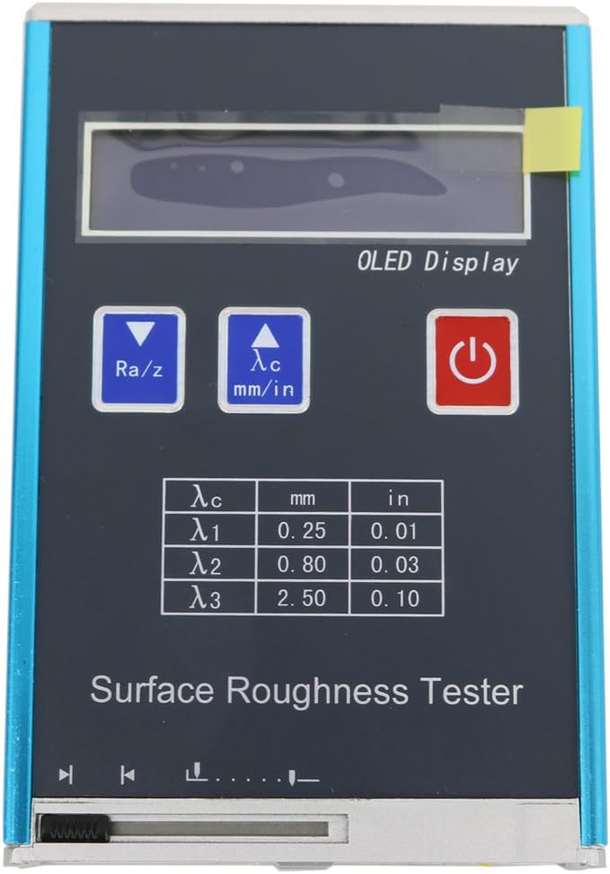 Digital Surface Roughness Tester KR110 Surftest Profilometer Profile Gauge 4 Parameters Ra Rz Rq Rt