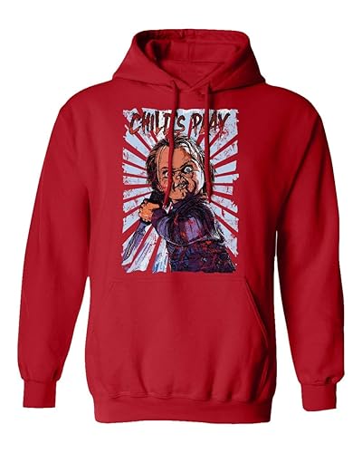 RIVEBELLA New Graphic Horror Movie Chucky Novelty Tee Childs Play