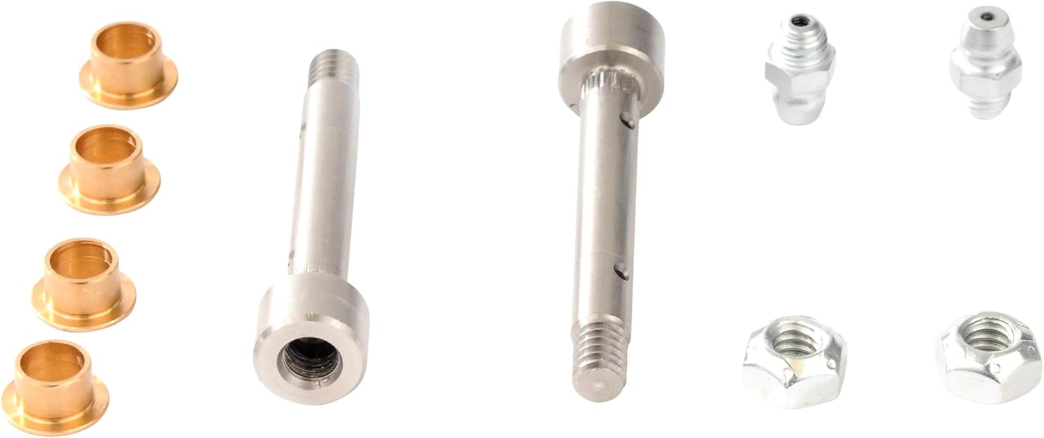GM Genuine Parts 19303251 Front Door Hinge Pin Kit with Upper and Lower Pins, Bushings, Nuts, and Grease Fittings
