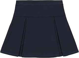 Nautica Girls' School Uniform Sensory-Friendly Performance Pleated Scooter