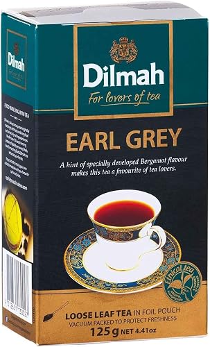 Dilmah Earl Grey Loose Leaf Black Tea 125 g