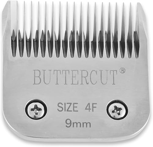 Geib Buttercut Dog Clipper Blade (Size 4F) for Dog Grooming – Carbonized Steel Construction, Long-Lasting Durable Blade