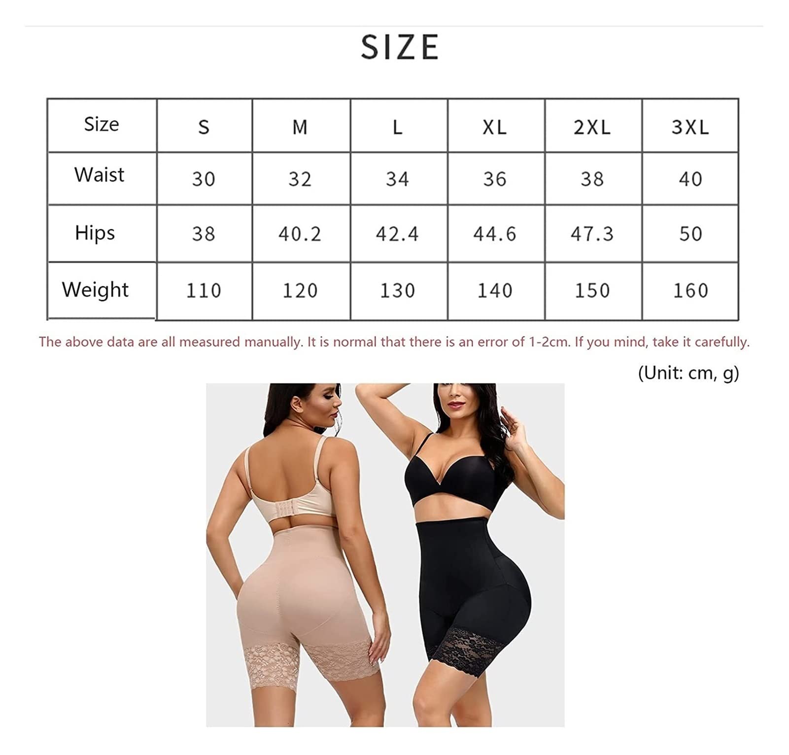 Pantaloncini Modellanti Anti-arrotolamento da Donna, Mutandine Modellanti a Vita Alta Contenitive, Guaina Post-Parto