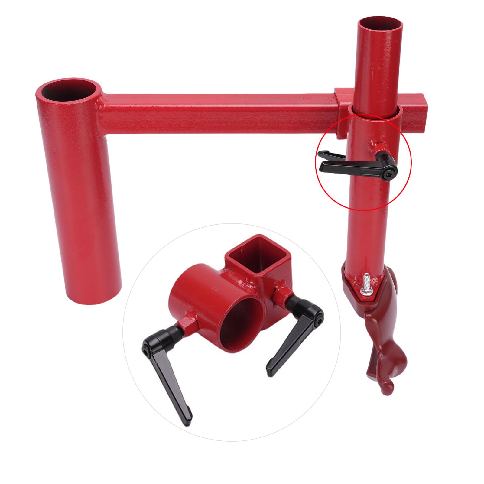 Fabater Kit Adattatore per Testa D'Anatra per smontagomme Manuale Portatile, Strumento Universale in Acciaio al Carbonio per Montaggio e smontaggio Pneumatici, per Pneumatici 16-21