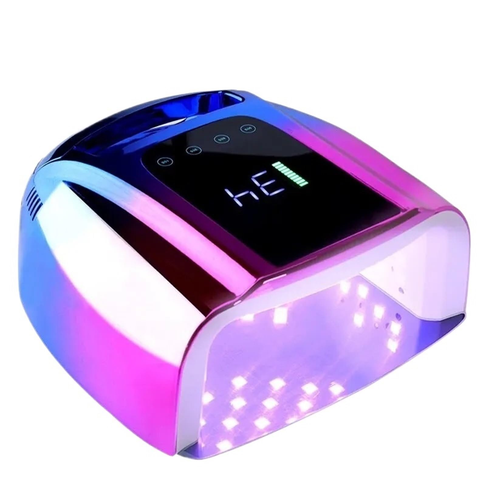 Lampa LED do paznokci, Akumulatorowa lampa UV do paznokci, 42 diody LED, profesjonalna utwardzania lakierów, suszenia wszystkich, manicure żelowy(Violet blue)