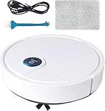 Robô de varredura automático | Vassoura robô de varredura automática 3 em 1 - Limpeza inteligente ultrafina com esfregão, robótico mudo de 1500mAh para hotel Jpsdows