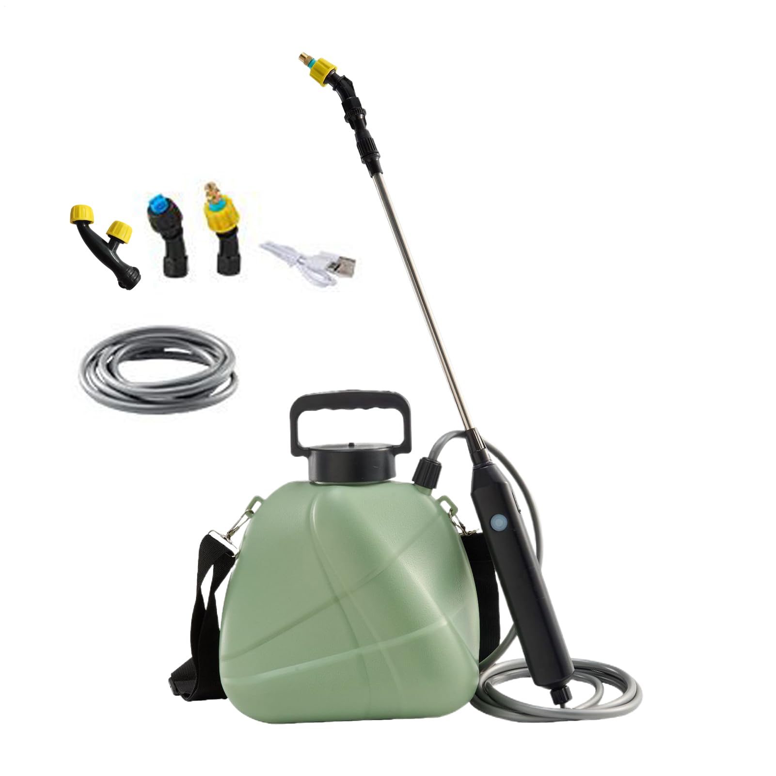 Spruzzatore Elettrico Da Giardino Per Innaffiamento Piante 5 Litri | Spruzzatore Antigoccia Da Giardinaggio Per Proprietari Agricoltori Pulitori Paesaggisti Terrazzo Giardino Fattoria Campeggio