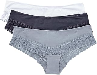 كيابي شورت قطن ودانتيل للاولاد من 3 قطع