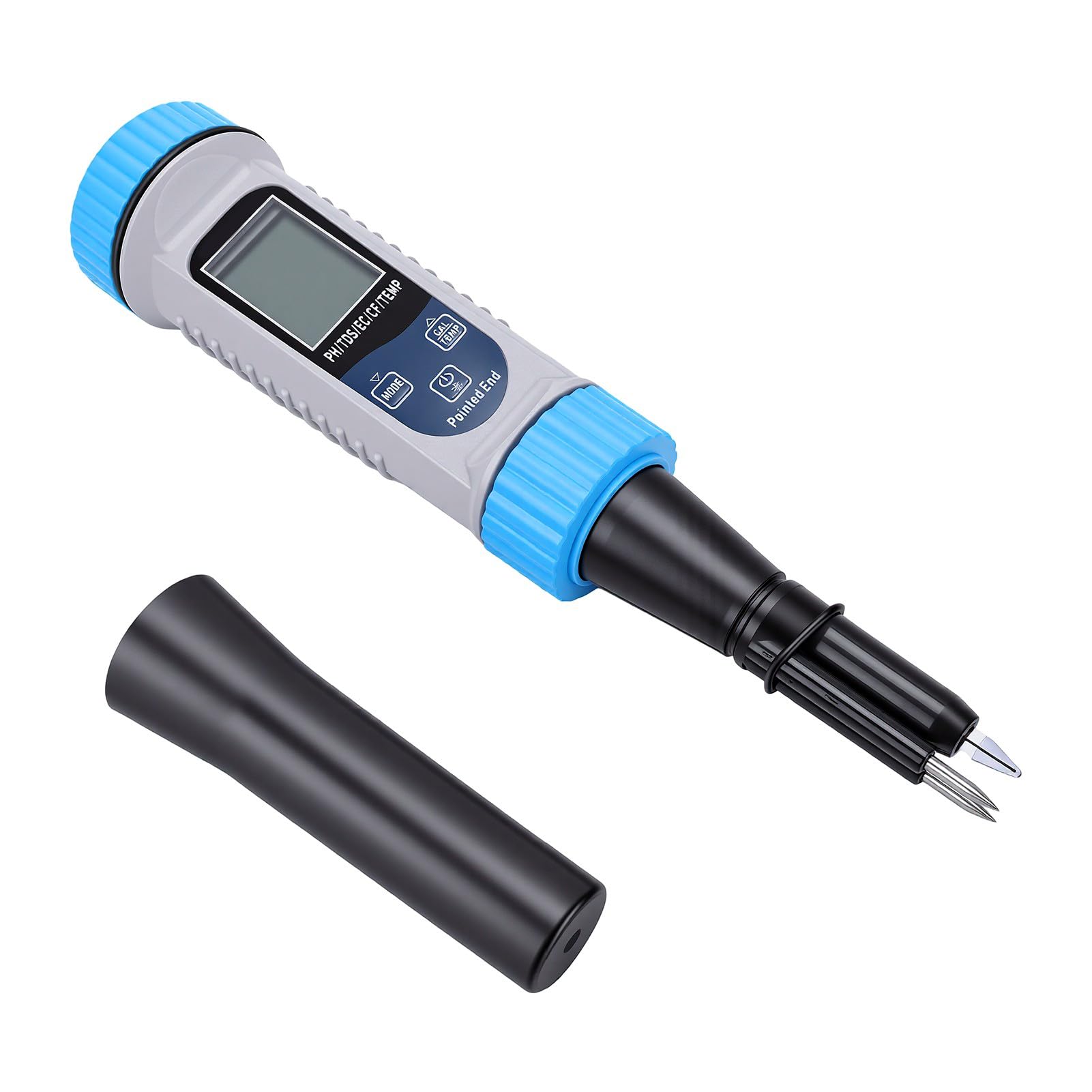 Generic Medidor de PH de Alimentos de Alta Precisión con Conectividad Bluetooth para Medir Queso, Carne, Frutas y Verduras