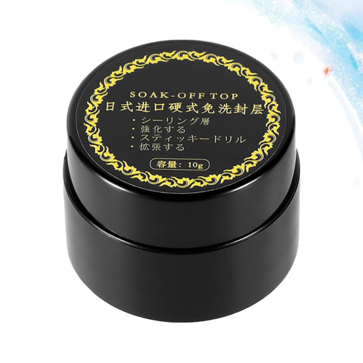 Baluue Nail Gel Top Coat 10g Gel for Women Home Salon