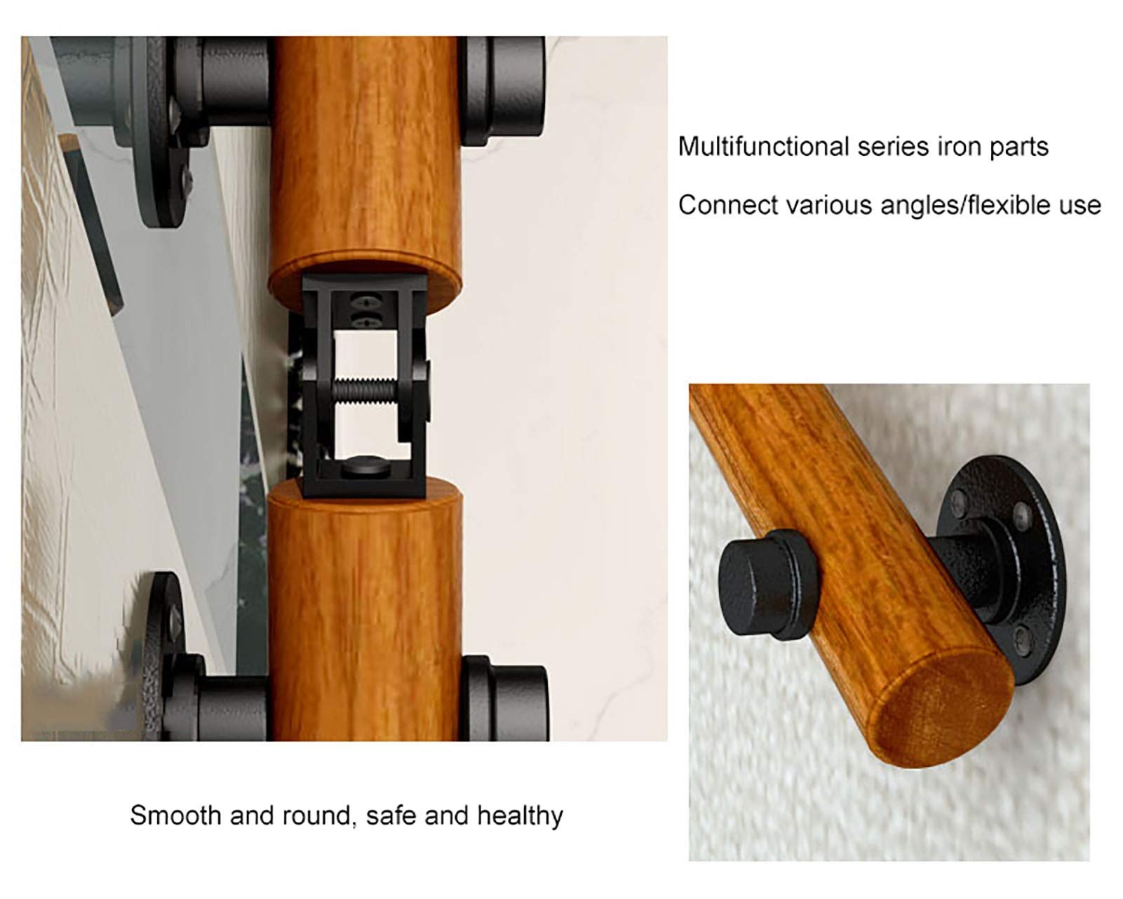 22+ Metal Railing With Wood Handrail