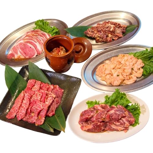 焼肉セット 6種 食べ比べ 200g×6種 計1.2kg [焼肉銀座園 北海道 砂川市 12260736] 焼肉 焼き肉 やきにく 焼肉用 焼肉プレート セット ふるさと納税