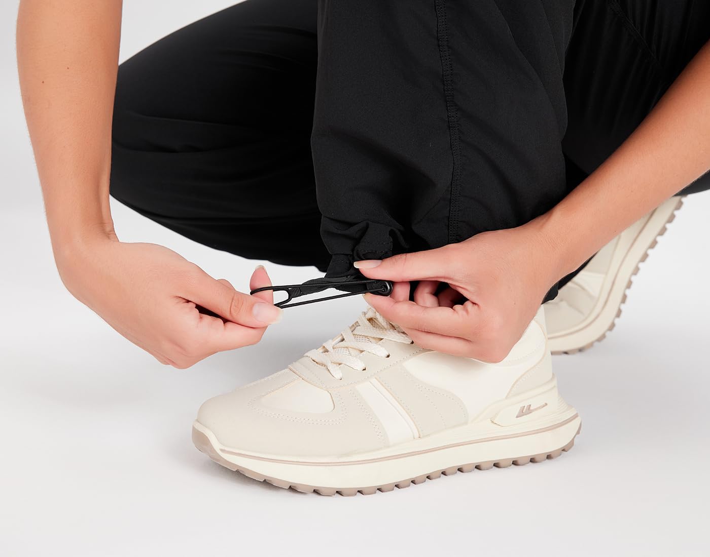 Yogipace Women's Petite/Regular/Tall Dance Studio Lined Pants, Lightweight Wrinkle Free Travel Hiking Pant - Image 5