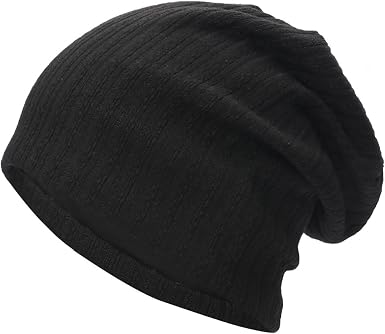 Soft Slouchy Stretch Knitted Beanie Hat 
