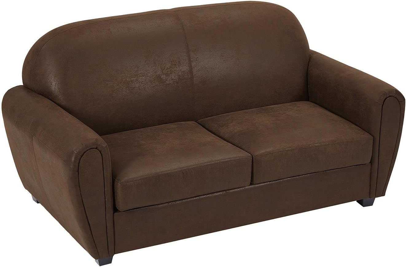 Vente-unique Victory III 3-Seater Club Sofa, front view