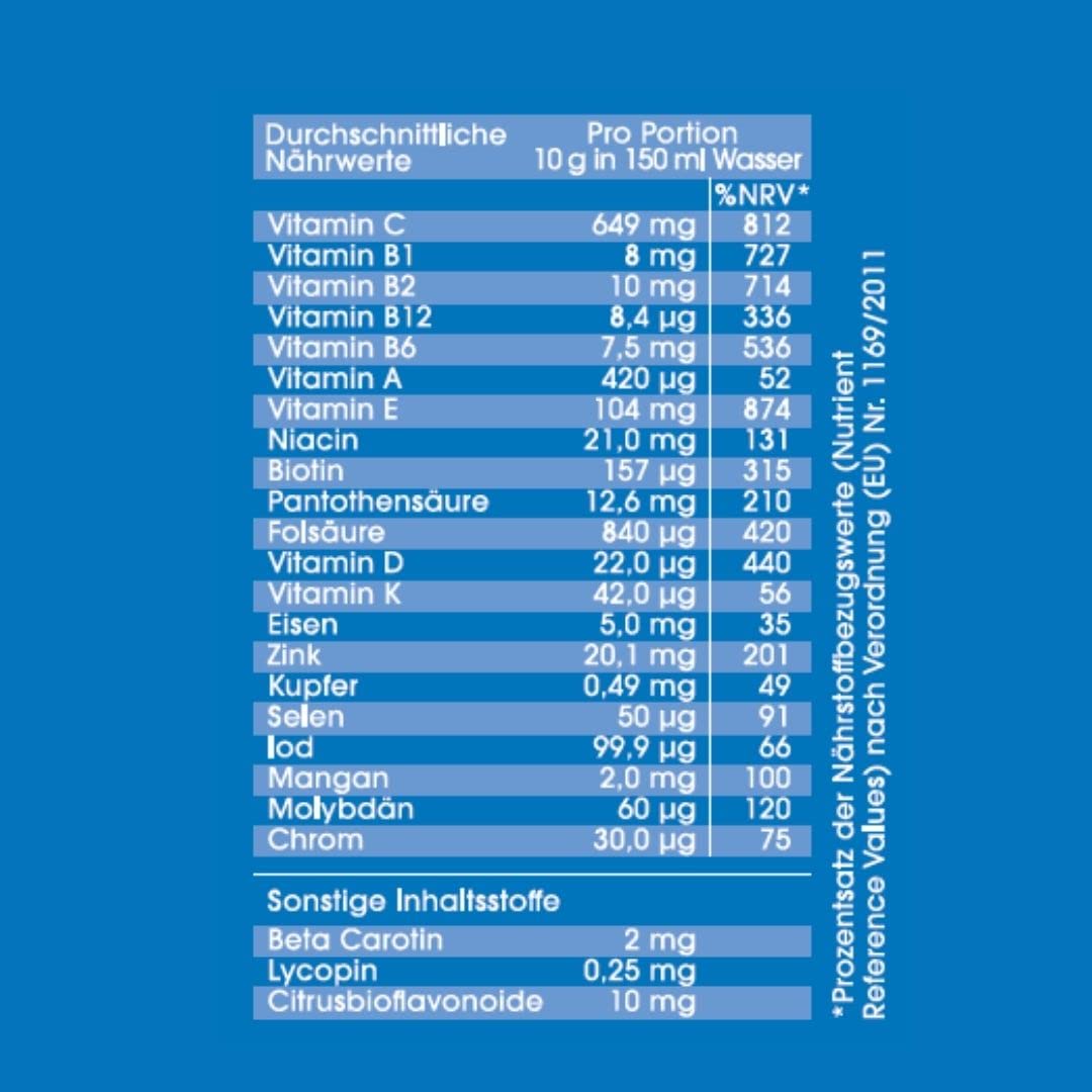 ORTHOCOMPLEX IMMUN 2x30 St. - zum Immunsystem stärken - 60 Tage Immun Boost - Rundum-Sorglos-Granulat mit allen relevanten Vitaminen & Mineralien