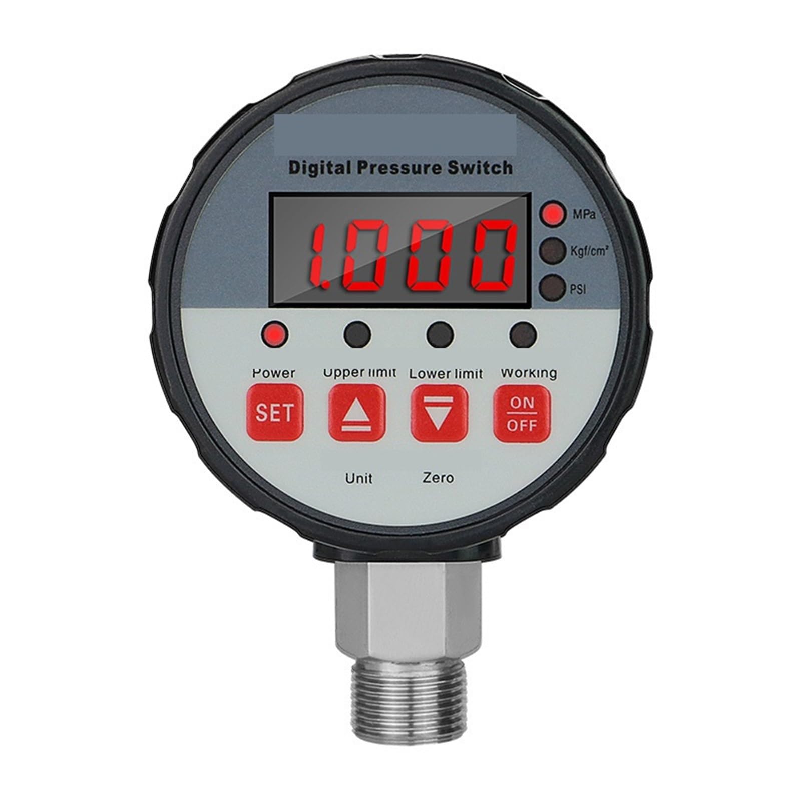 Manómetro Digital, Contacto Eléctrico De Vacío, Controlador Interruptor