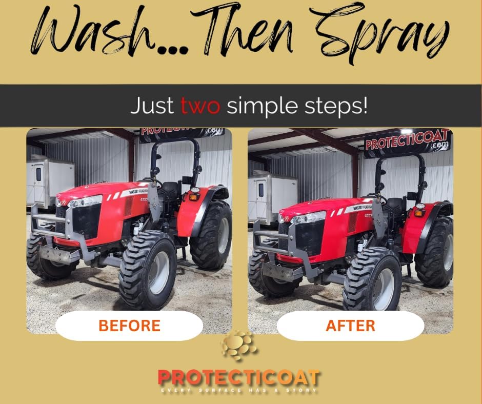 Miniatura 10 de Protecticoat Eliminador de oxidación y restaurador de plástico, revestimiento protector para metal, plástico, fibra de vidrio y pintura de una sola