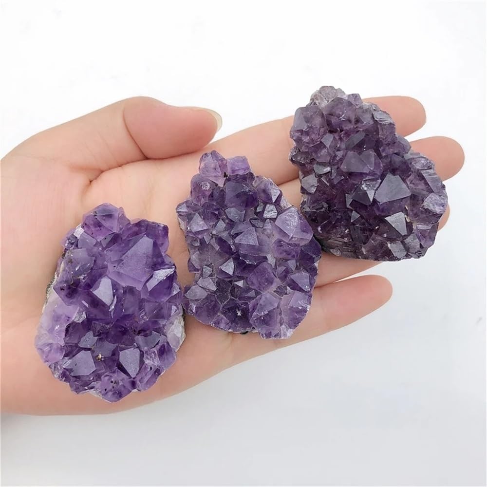 MDBJTCYZN Stone 1PC Amethyst Quartz Crystal Gemstone Hedgehog Hand Carved Rough Crystals