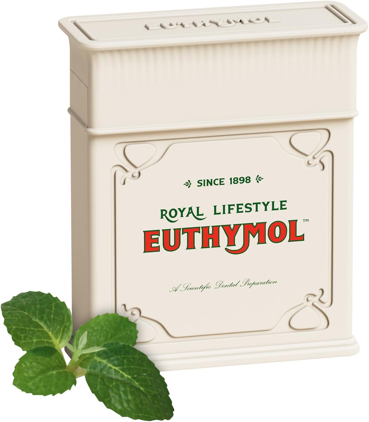 Pink Dental Floss (50m) – Plaque Removal Woven Floss with Fresh Mint & Vegan Wax Coating, Slim & Tight Design, Ideal Travel Floss