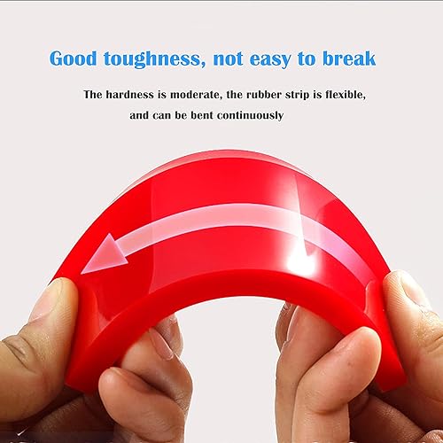 Miniatura 2 de LZ Escobilla de ducha para puertas de vidrio, escobilla de limpieza para ventanas, escobilla pequeña con hoja de goma, mini herramientas de tintado