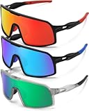 Polarized Sports Sunglasses for Men and Women Cycling Glasses UV Protection Goggles for Mountain Bike Running Fishing