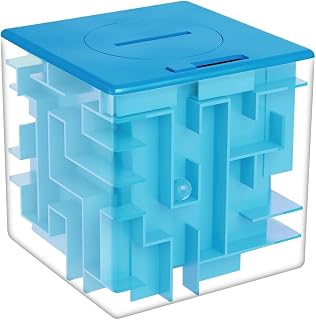 Money Maze Puzzle Box, Twister.CK Unique Money Gift Holder Box, Fun Maze Puzzle Games for Kids and Adult Birthday