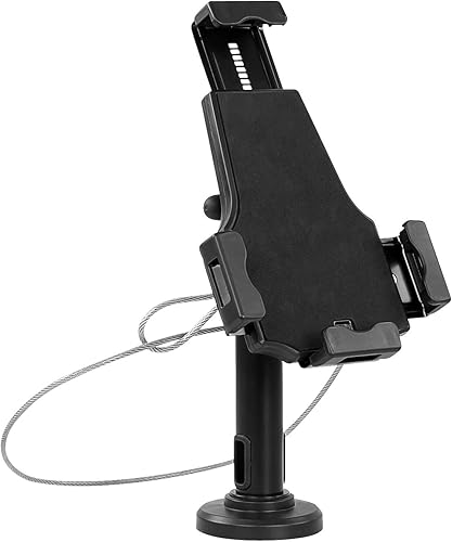 Miniatura 11 de Mount-It! Quiosco universal antirrobo del soporte del piso de la tableta - Soporte de piso del quiosco ajustable en altura - Soporte de montaje