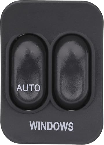Obaee Interruptor de ventana eléctrica, botón de control maestro frontal para lado del conductor compatible con Ford Ranger 1995 1996 1997 1998 1999
