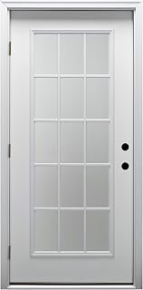 National Door Company ZZ364609R Fiberglass Door